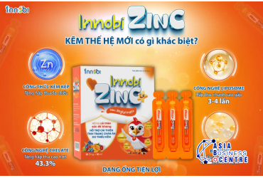 90% trẻ biếng ăn, chậm lớn có nguy cơ thiếu kẽm – Giải pháp từ Innobi ZinC giúp mẹ yên tâm